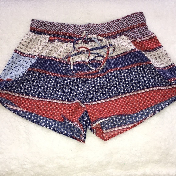 Lovely Day Pants - Lovely day Aztec shorts lounge/bed/everyday shorts bandanna western flowy small